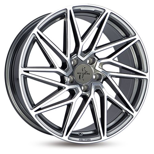 KESKIN KT20 FUTURE palladium front polished 8.5Jx20 5x112 ET30