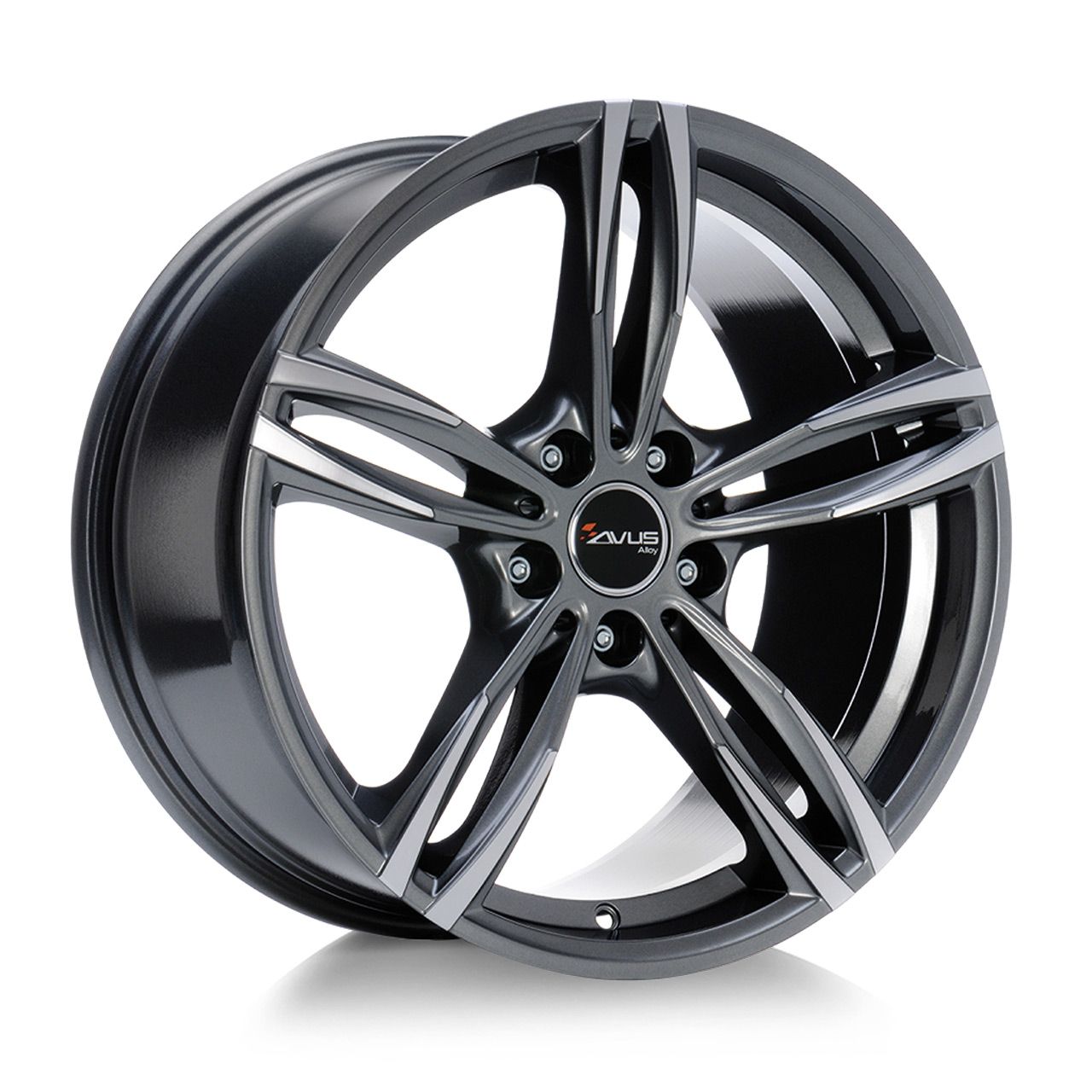 AVUS RACING AC-MB3 anthracite polished 8.0Jx18 5x120 ET30