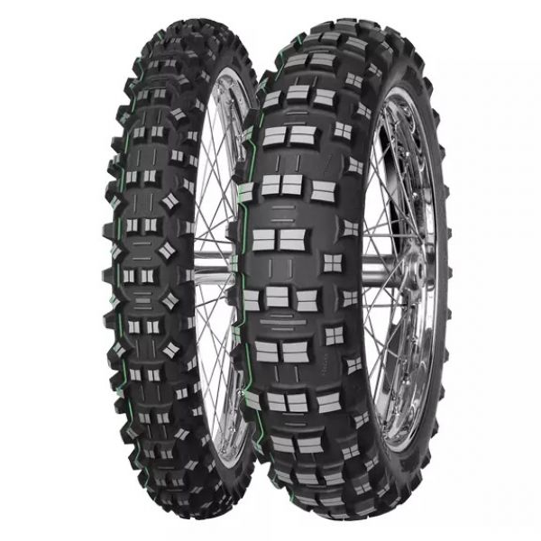 MITAS TERRA FORCE-EF SUPERLIGHT (GREEN) 90/90 - 21 TT 54R (3.00-21) FRONT