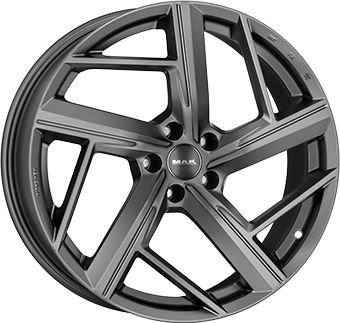 MAK QVATTRO matt titanium 8.0Jx18 5x112 ET39