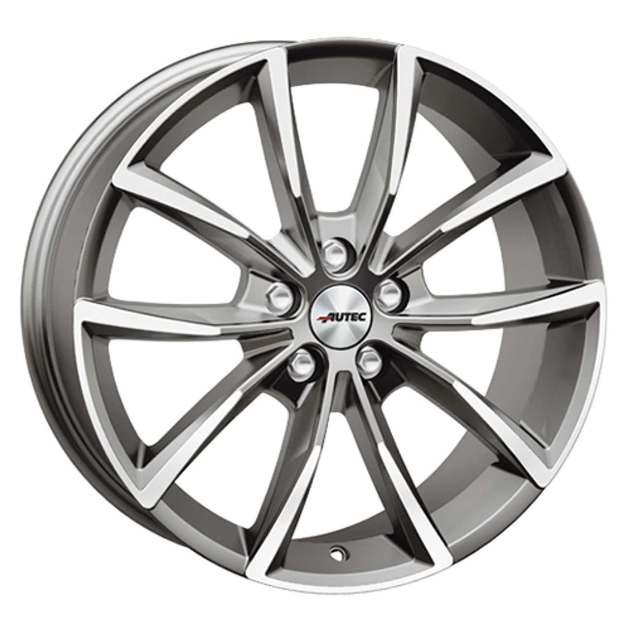 AUTEC TYP AS - ASTANA titansilber poliert 7.0Jx17 5x108 ET42