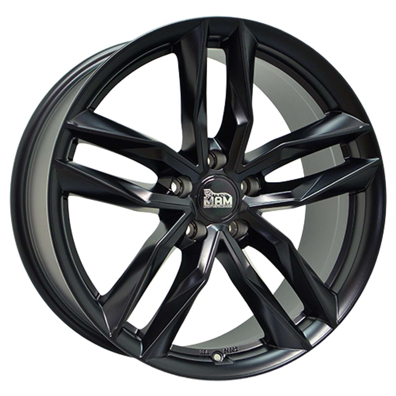 MAM MAM RS3 matt black painted 7.0Jx16 5x108 ET46