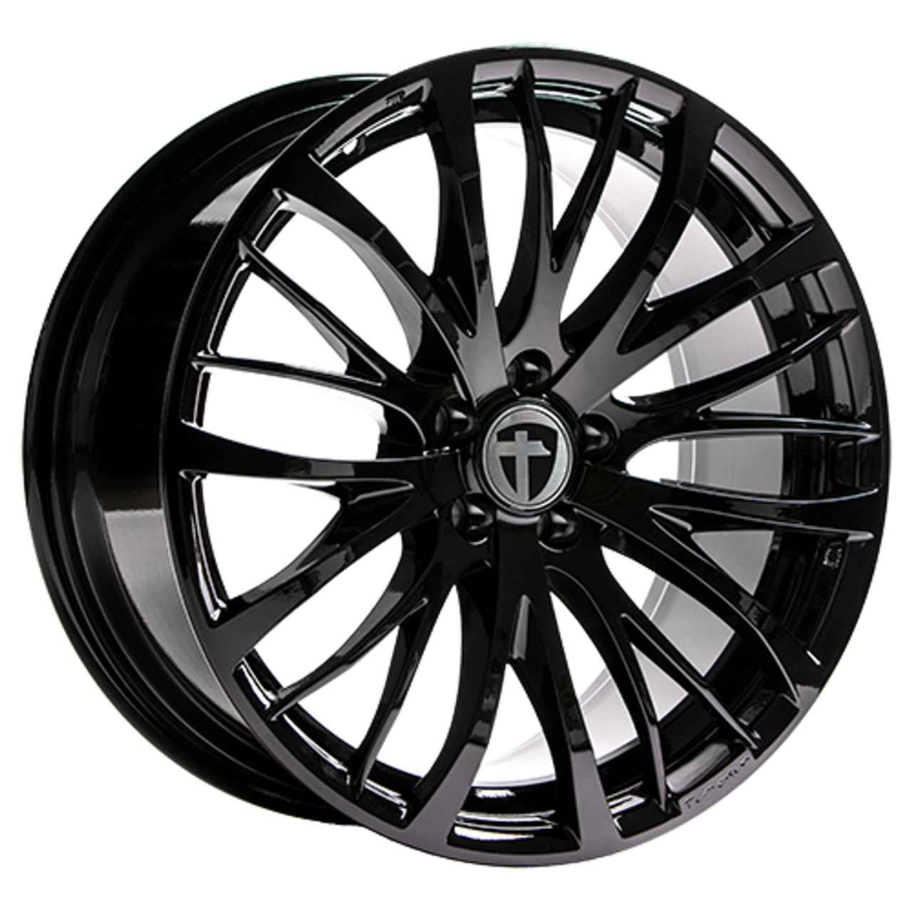 TOMASON TN7 black painted 8.5Jx18 5x100 ET30