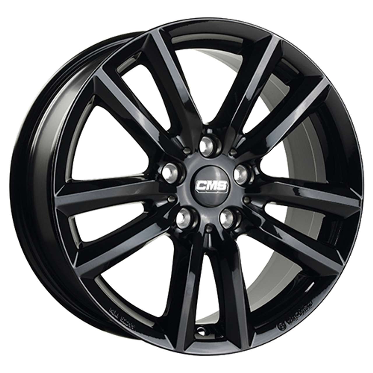 CMS C27-CBG glanz schwarz 7.5Jx17 5x108 ET52.5