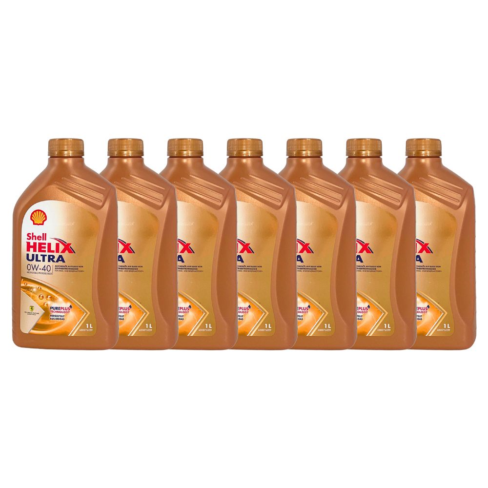 Shell Helix Ultra 0W-40 7x1 Liter