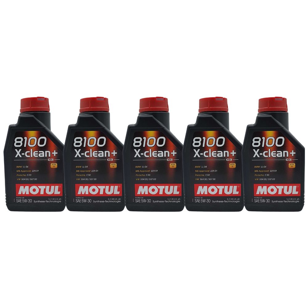 Motul 8100 X-clean+ 5W-30 5x1 Liter