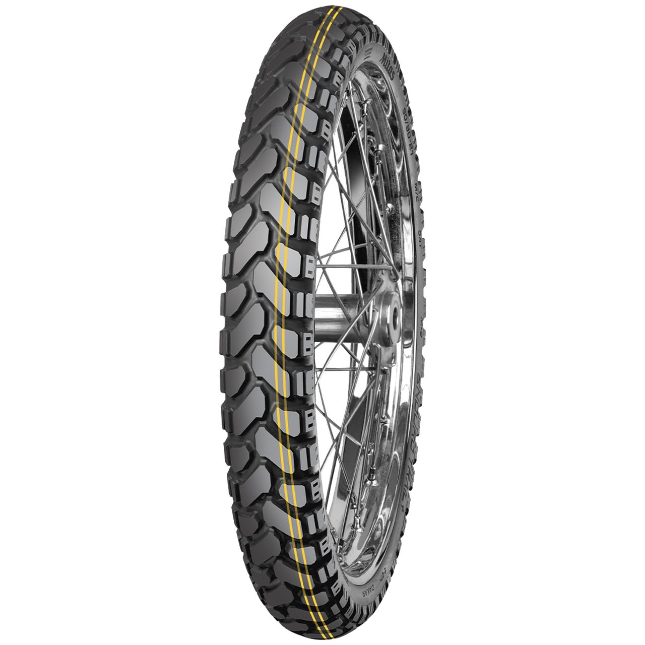 MITAS ENDURO TRAIL+ (E-07+) DAKAR (YELLOW) 90/90 B21 M/C TL 54T FRONT M+S