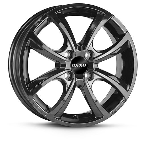 OXXO WHEELS TELESTO GLOSSY BLACK schwarz 5.0Jx15 4x100 ET38