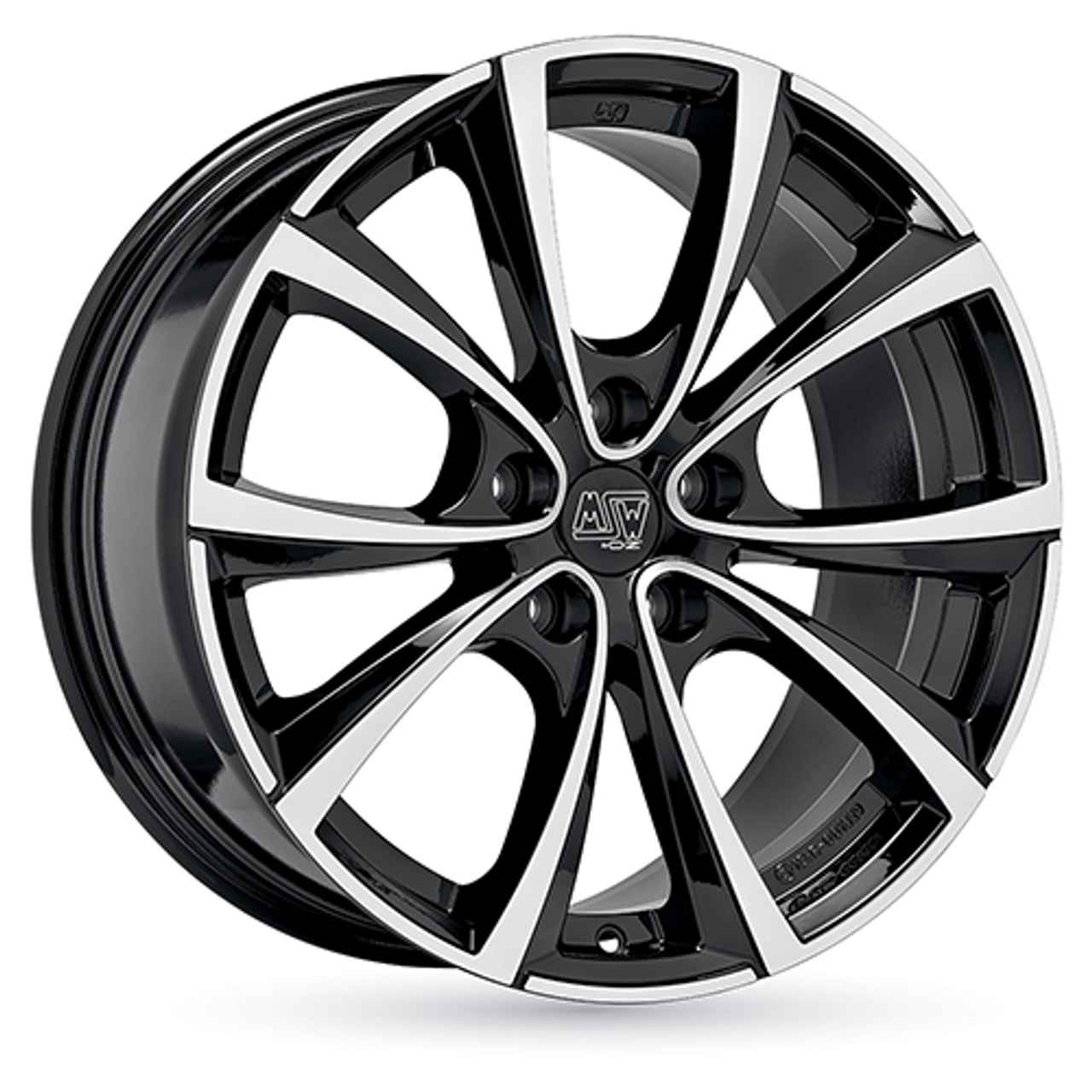 MSW (OZ) MSW 27T gloss black full polished 9.5Jx19 5x114.3 ET45