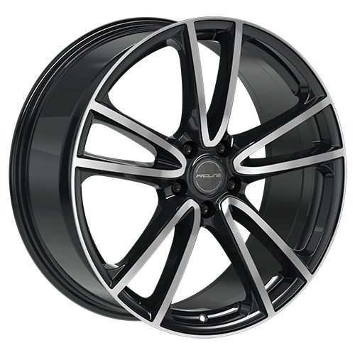 PROLINE CX300 black polished 8.5Jx20 5x112 ET45