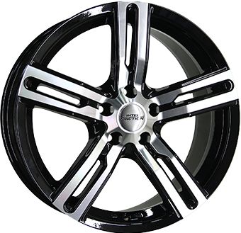 INTER ACTION INTER ACTION KARGIN gloss black/polished 7.5Jx18 5x108 ET45