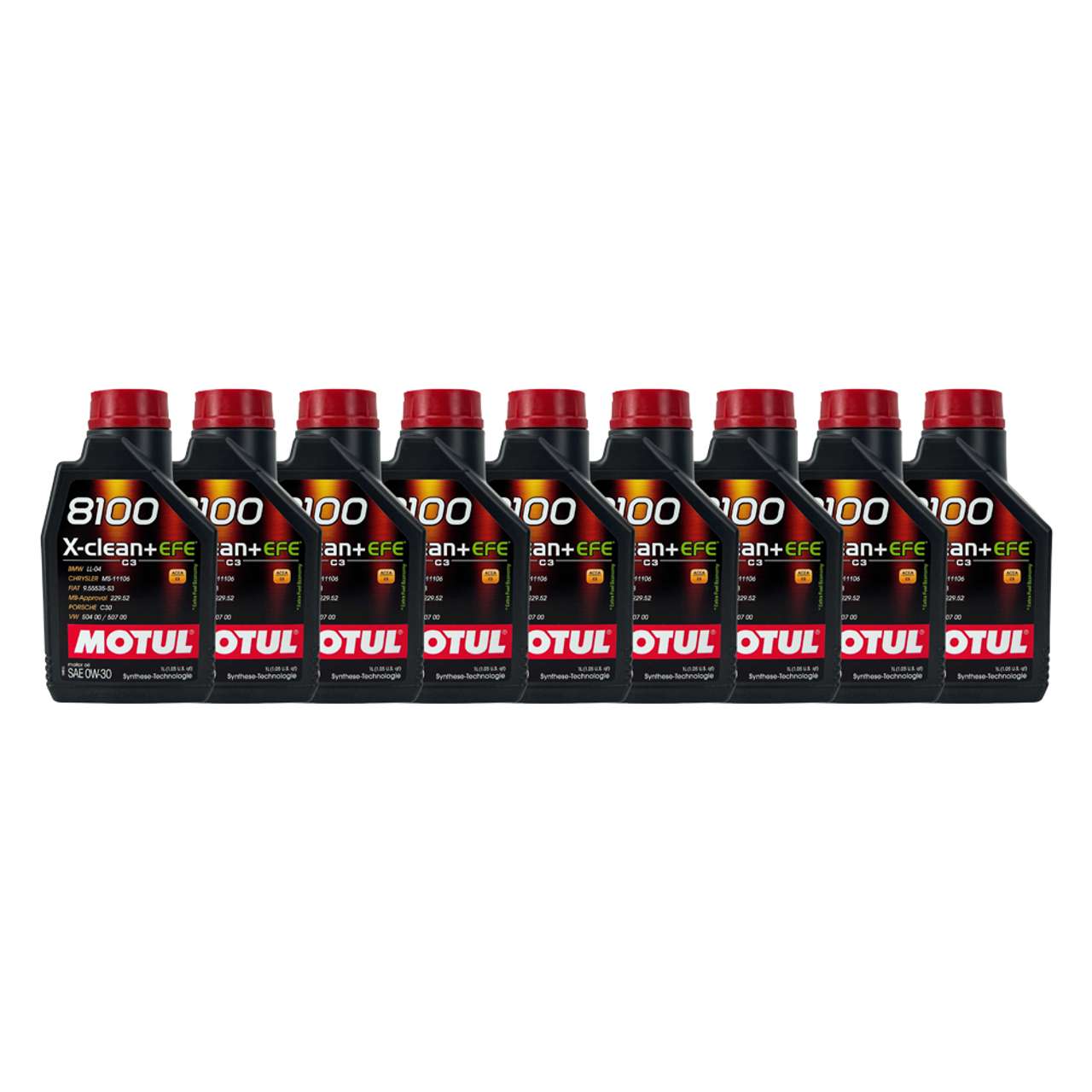 Motul 8100 X-Clean + EFE 0W-30 9x1 Liter