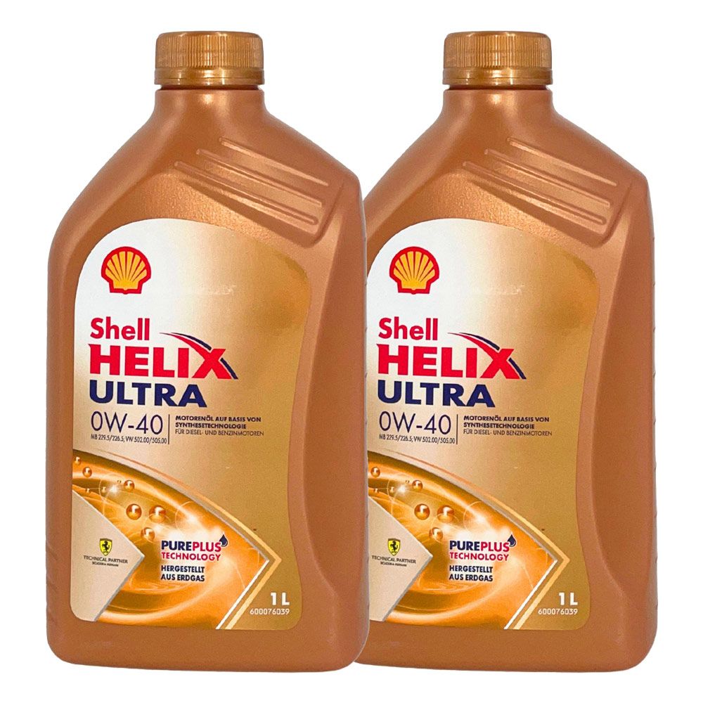 Shell Helix Ultra 0W-40 2x1 Liter