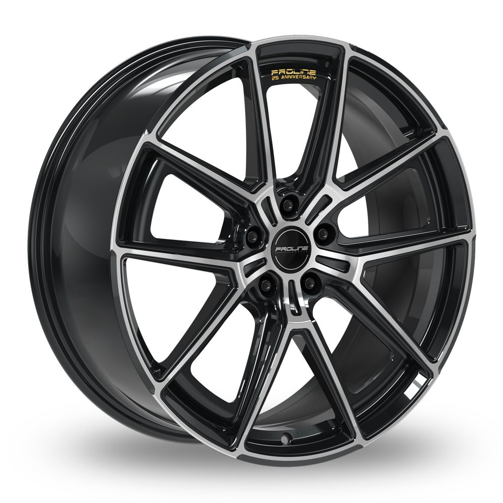 PROLINE PF25 FORGED black polished 9.5Jx20 5x112 ET42