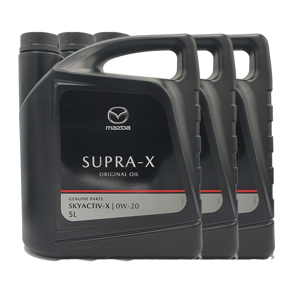 Mazda Original Oil SUPRA X 0W-20 3x5 Liter