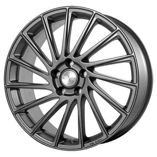 BROCK B39 himalaya-grau matt 7.0Jx17 5x100 ET46