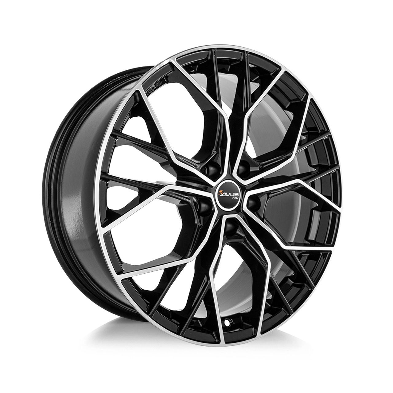 AVUS RACING AC-M10 black polished 8.5Jx19 5x112 ET40