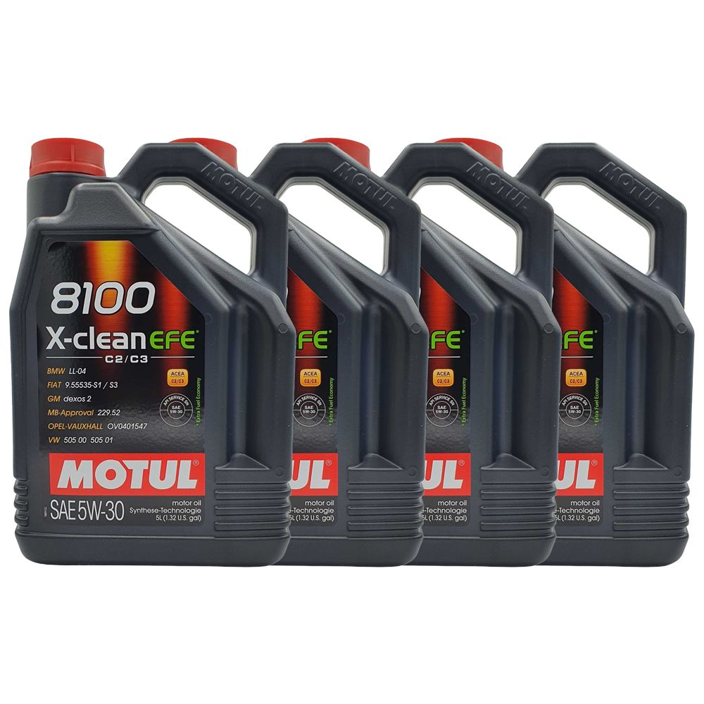 Motul 8100 X-clean EFE 5W-30 4x5 Liter