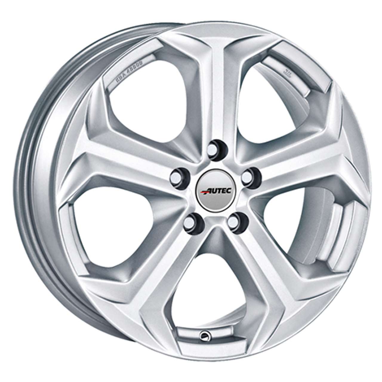 AUTEC TYP X - XENOS brillantsilber 7.0Jx17 5x114.3 ET40