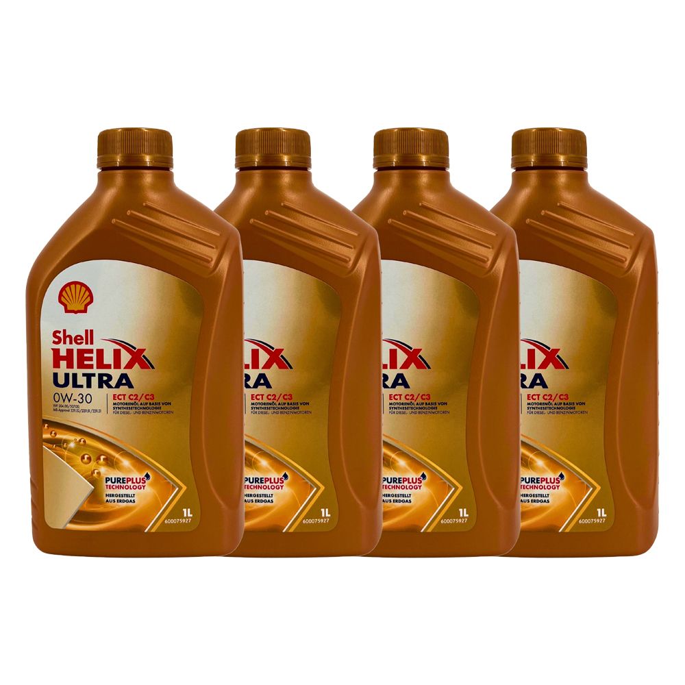 Shell Helix Ultra ECT C2 C3 0W-30 4x1 Liter