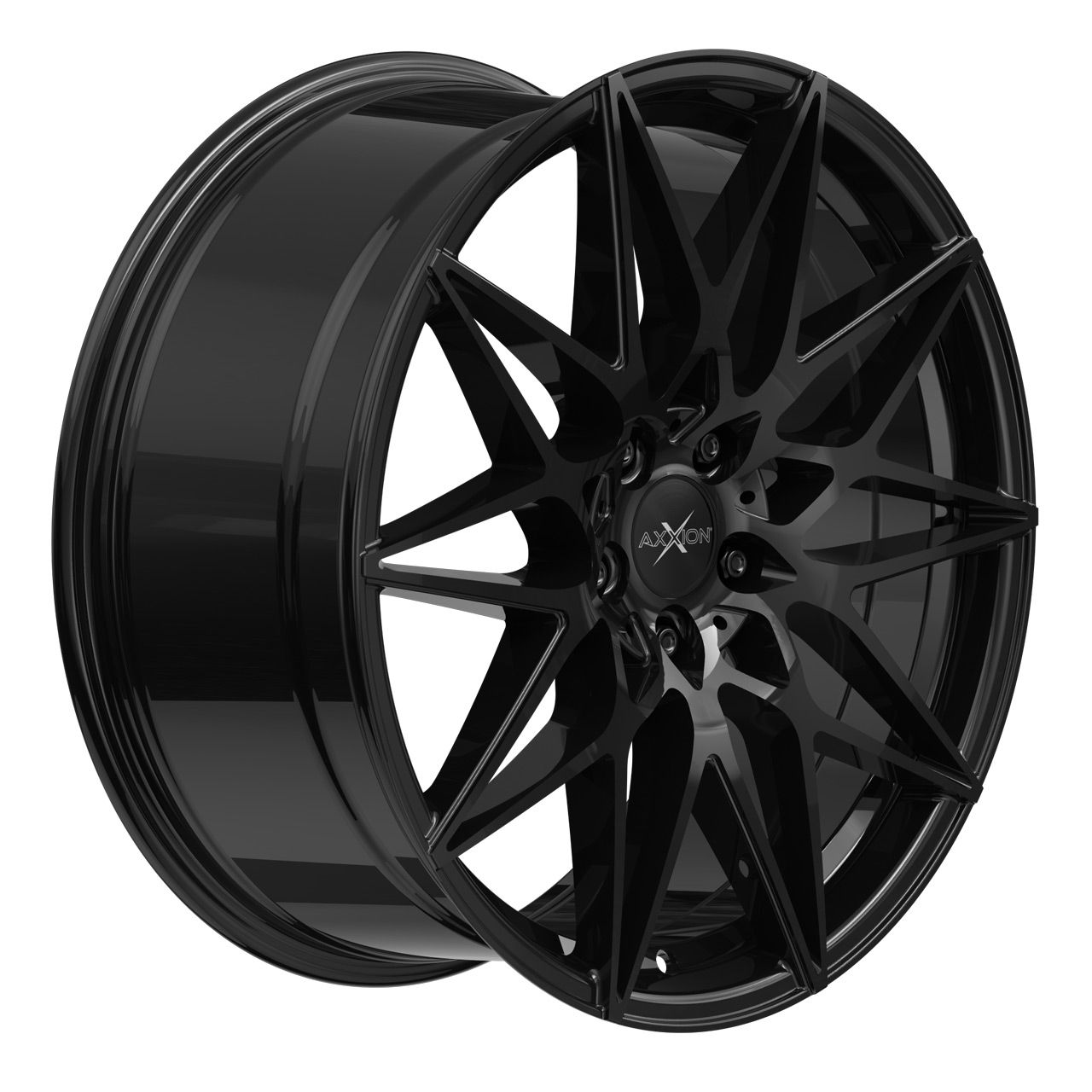 AXXION AX9 black glossy painted 8.5Jx19 5x120 ET25