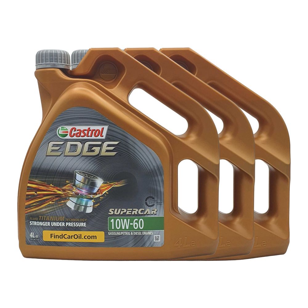 Castrol Edge 10W-60 3x4 Liter