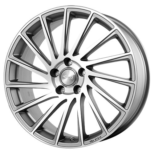 BROCK B39 ferric grau vollpoliert 7.5Jx18 4x108 ET35