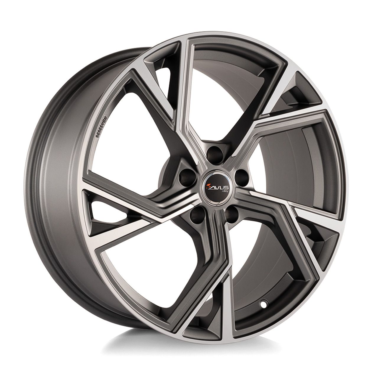 AVUS RACING AF20 matt anthracite polished 9.0Jx20 5x112 ET40