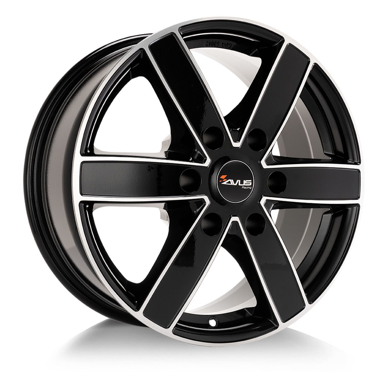 AVUS RACING AC-V61 black polished 8.0Jx18 6x114 ET45