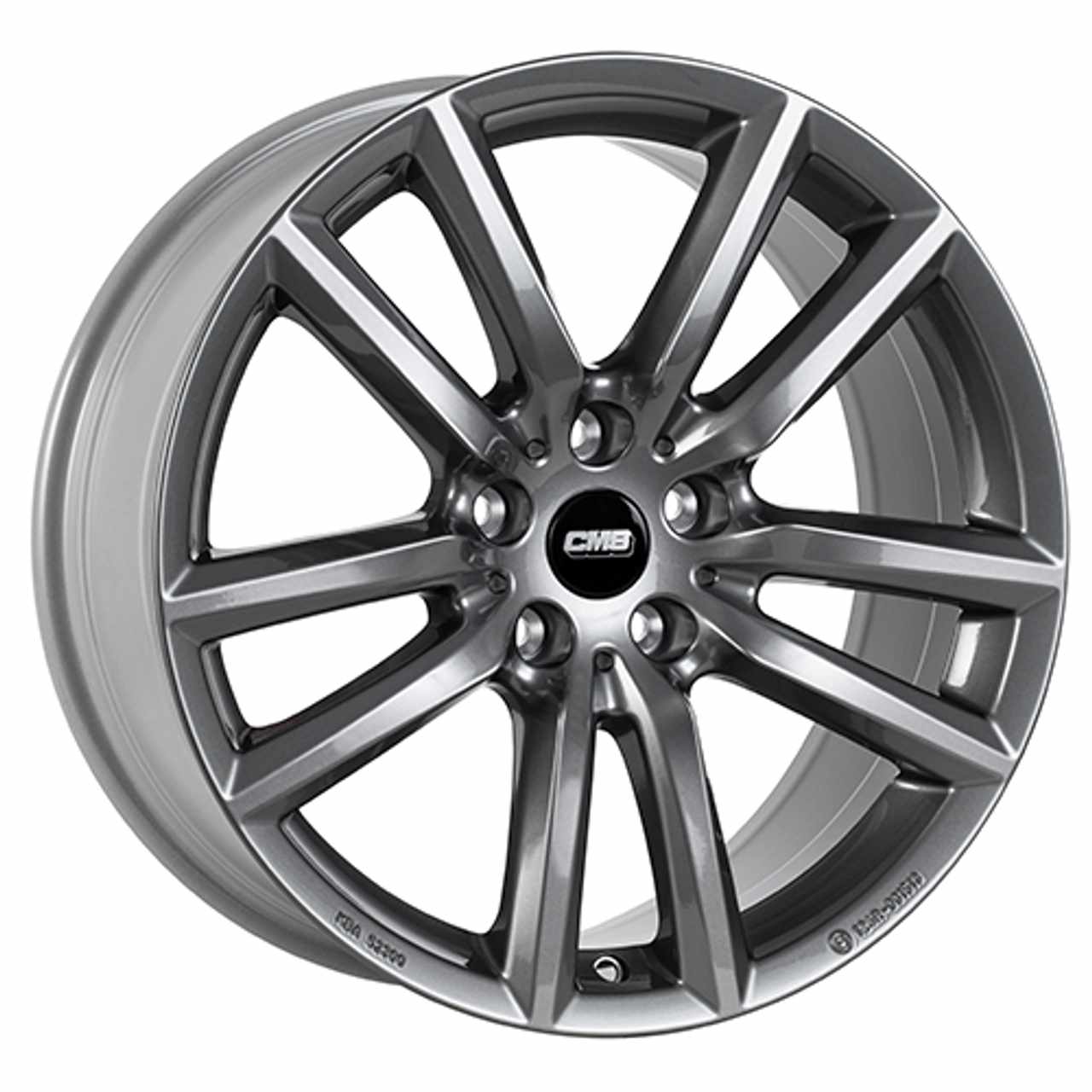 CMS C27-GG titan gloss 7.0Jx17 5x114.3 ET43