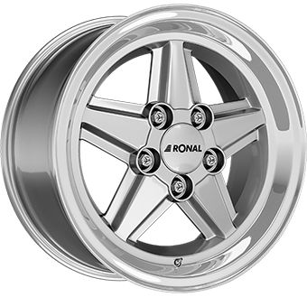 RONAL RONAL R9 silber-hornkopiert 7.0Jx16 5x112 ET23