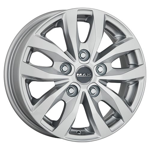 MAK LOAD 5 silver 6.5Jx16 5x118 ET55