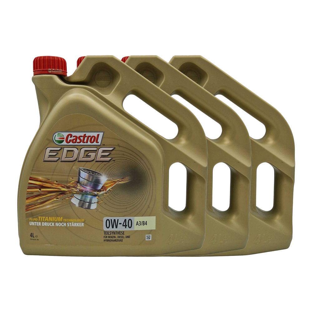 Castrol Edge 0W-40 A3/B4 3x4 Liter