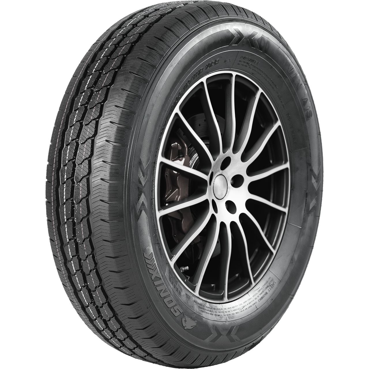 SONIX VAN A/S 195/70R15C 104R BSW