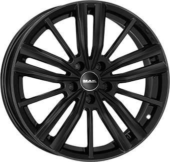 MAK VIER gloss black 8.0Jx18 5x112 ET39