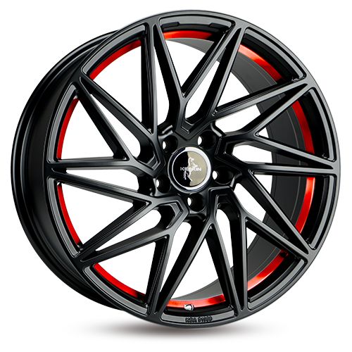 KESKIN KT20 FUTURE matt black red inside 8.5Jx19 5x112 ET30