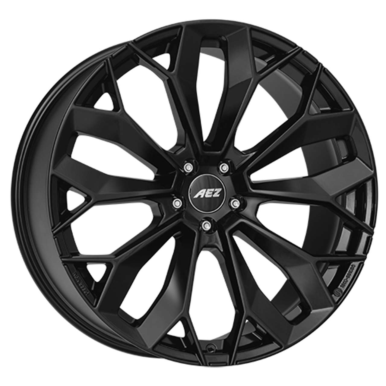 AEZ LEIPZIG BLACK glossy black 9.5Jx21 5x112 ET45