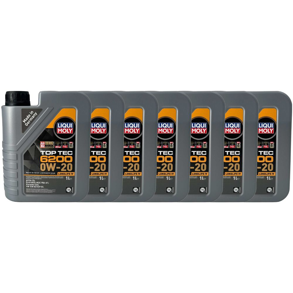 Liqui Moly Top Tec 6200 0W-20 7x1 Liter