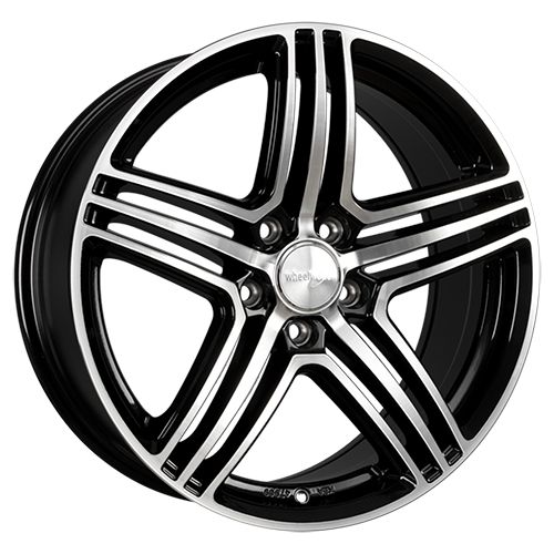 WHEELWORLD-2DRV WH12 black full machined 9.0Jx20 5x112 ET40