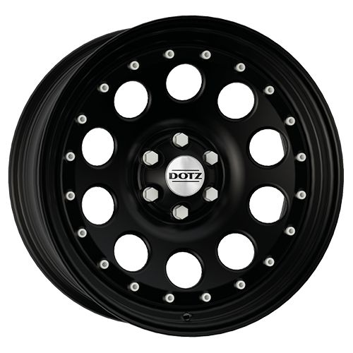 DOTZ MODULAR BLACK 4X4 schwarz/silber 7.5Jx18 6x114.3 ET18