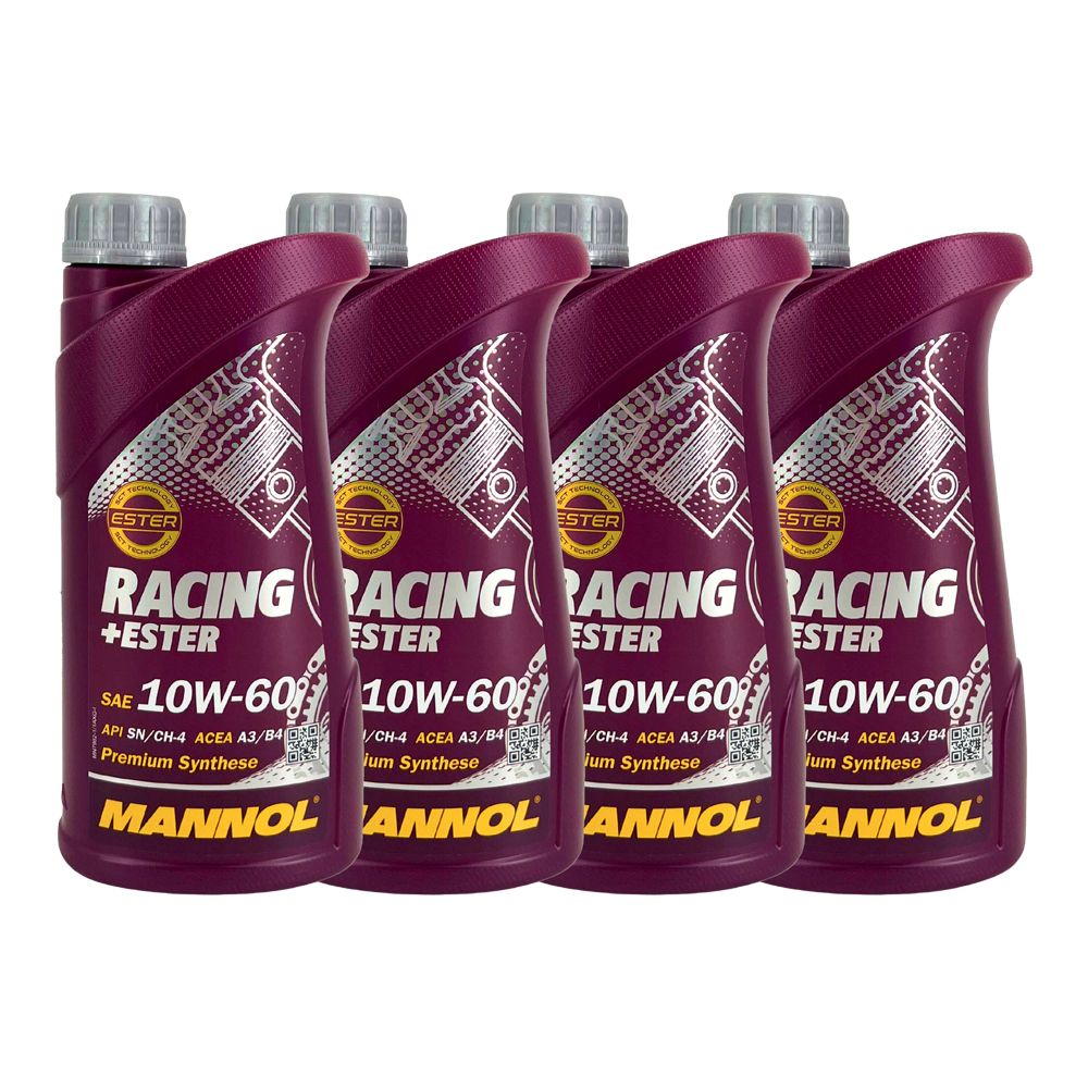 Mannol Racing + Ester 10W-60 4x1 Liter