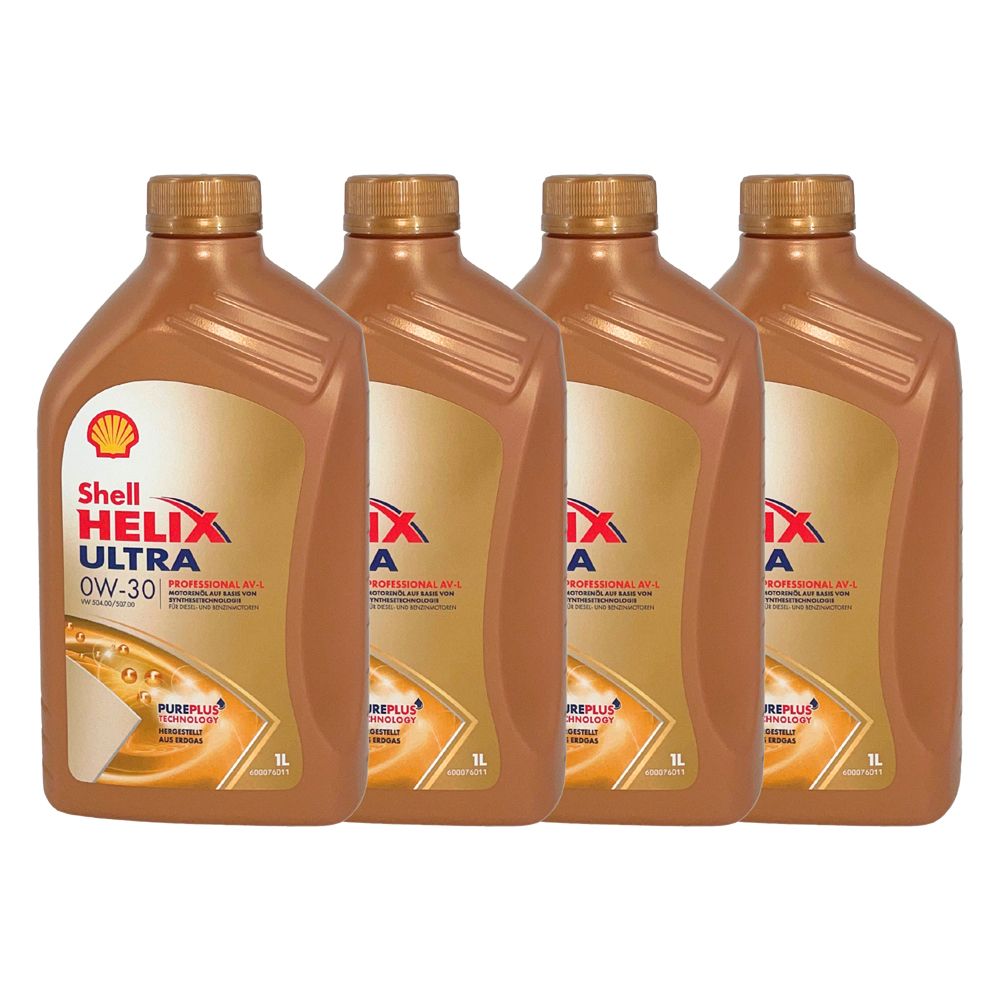 Shell Helix Ultra Professional AV-L 0W-30 4x1 Liter