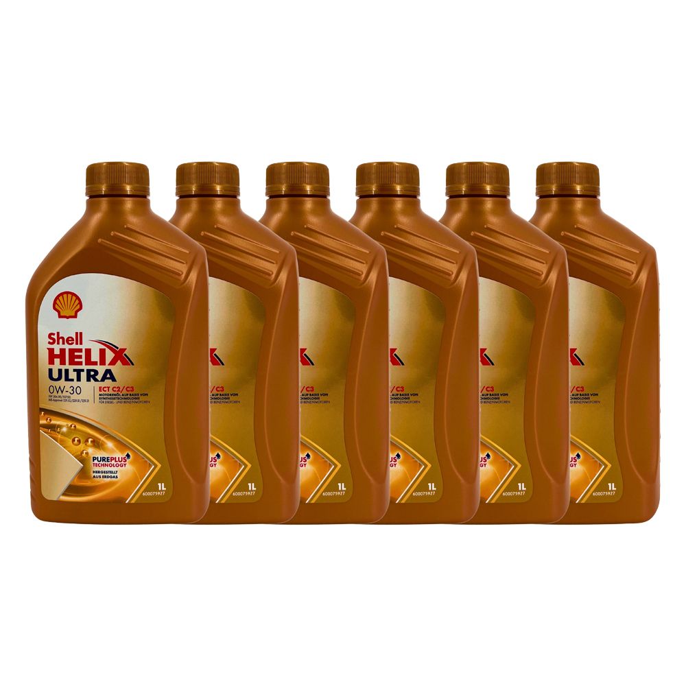 Shell Helix Ultra ECT C2 C3 0W-30 6x1 Liter