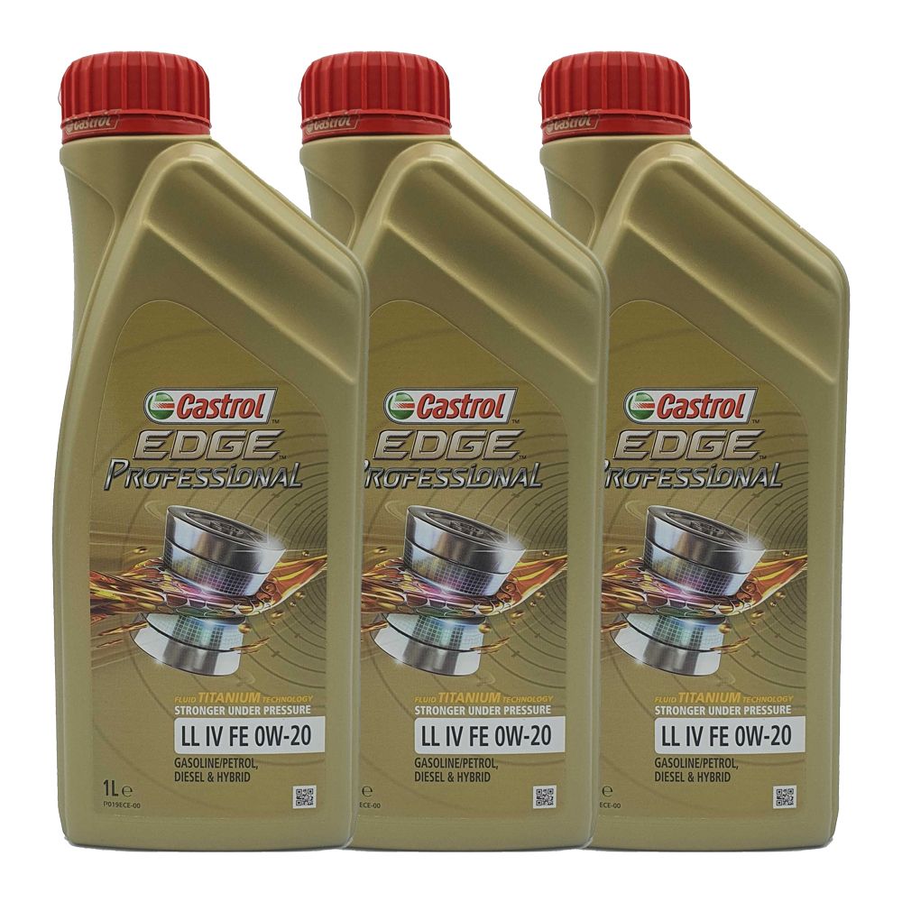 Castrol Edge Professional LL IV FE 0W-20 3x1 Liter