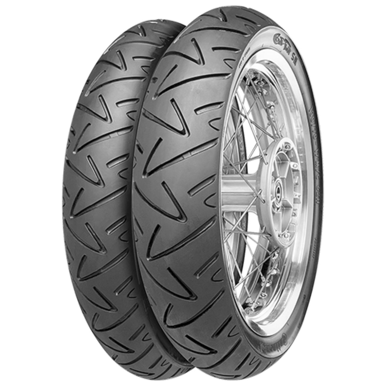 CONTINENTAL CONTITWIST SM SPORT 100/80 - 17 M/C TL/TT 52H