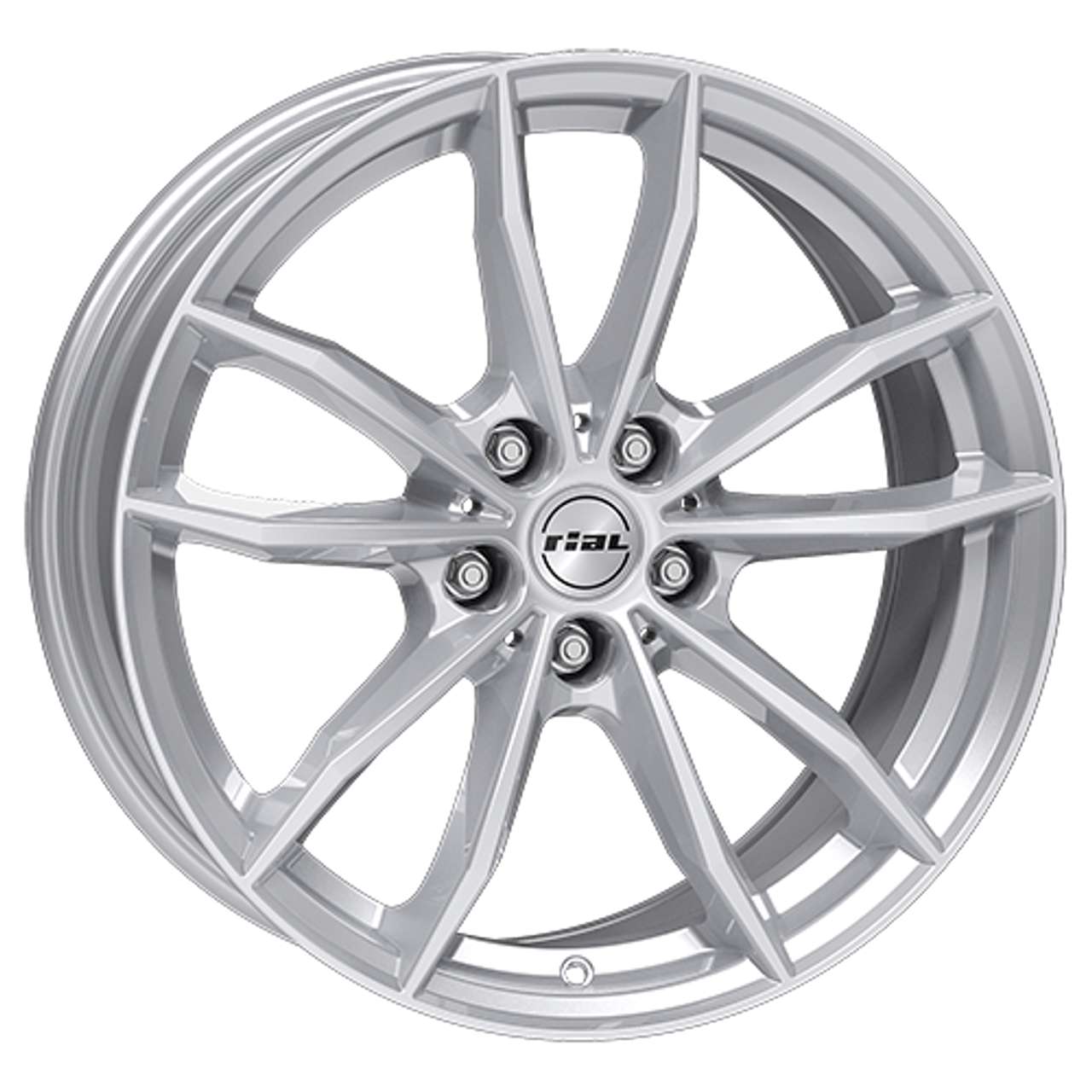 RIAL X12 polarsilber 7.5Jx18 5x112 ET46