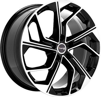 AVUS RACING AC-522 black polished 9.0Jx20 5x112 ET40