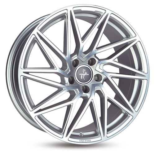 KESKIN KT20 FUTURE silver front polished 8.5Jx19 5x112 ET45