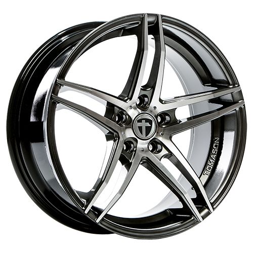 TOMASON TN12 dark hyperblack polished 8.5Jx19 5x114.3 ET40