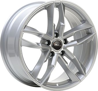 AVUS RACING AF16 hyper silver 10.0Jx21 5x112 ET20